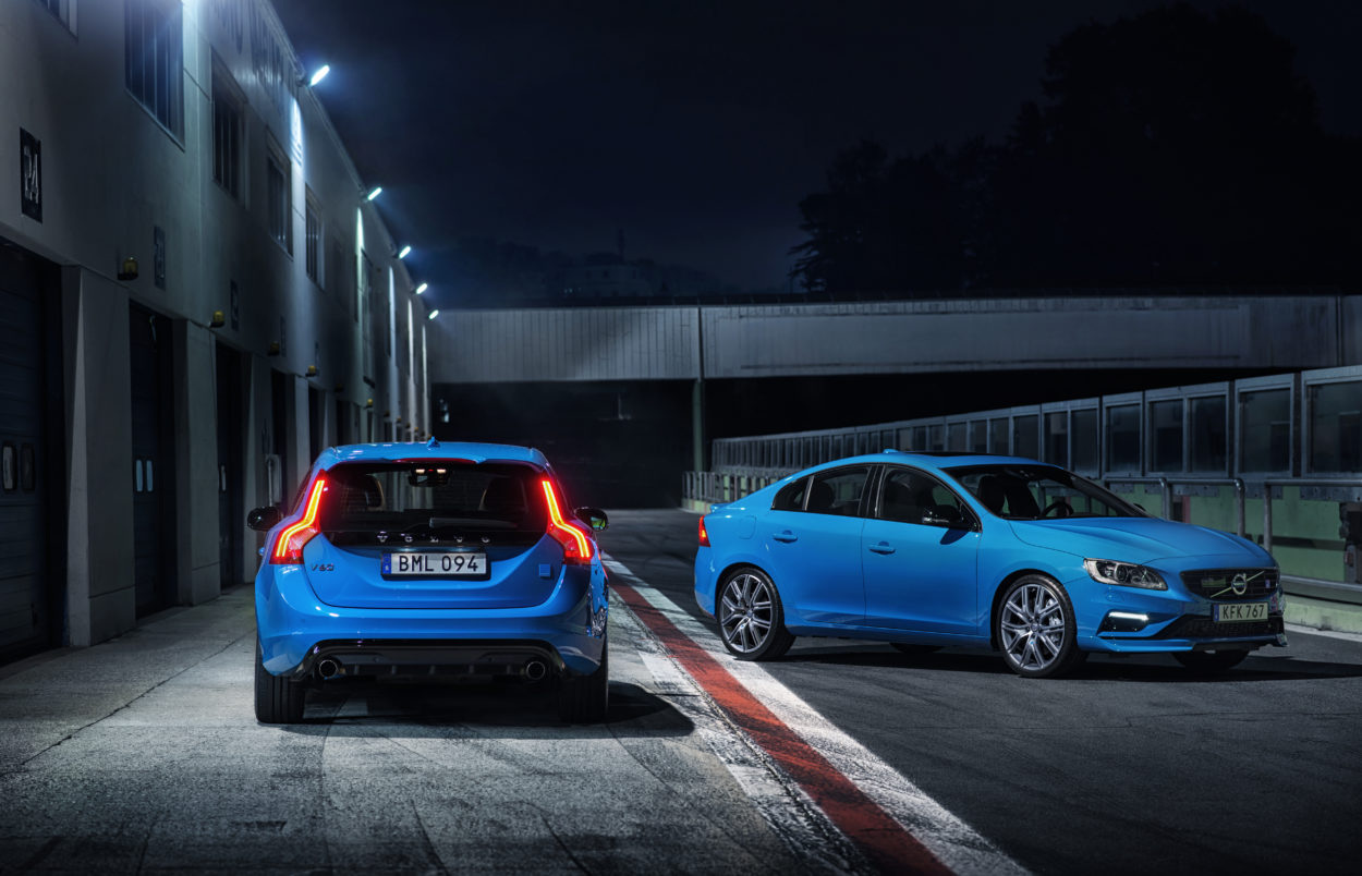 Volvo podczas Verva Street Racing