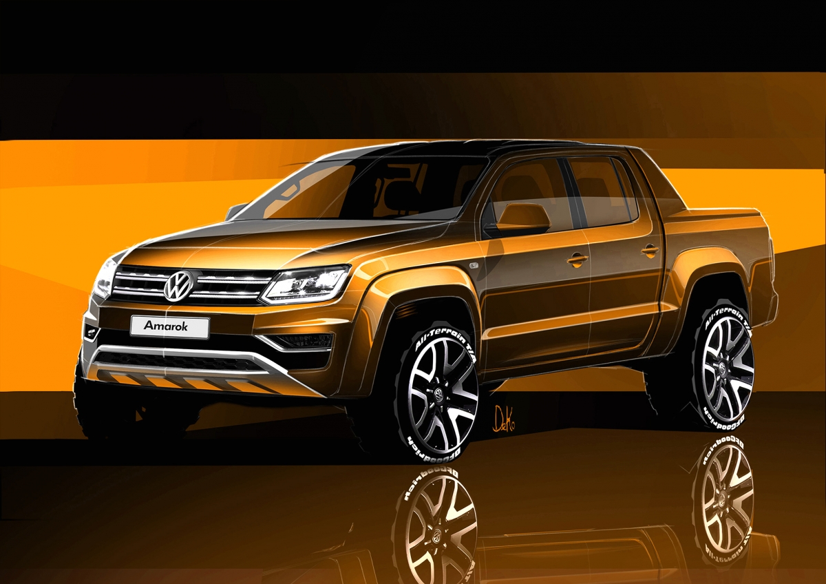 VW Amarok w nowej stylistyce