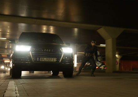 "Kapitan Ameryka" za kierownicą Audi SQ7