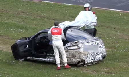 Prototyp Audi TT RS rozbity na N&uuml;rburgringu