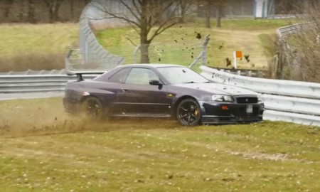Nissan Skyline GT-R na torze Nurburgring