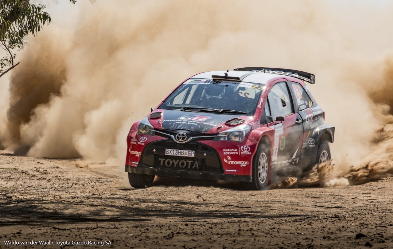 Toyota Gazoo w Goldfields Rally