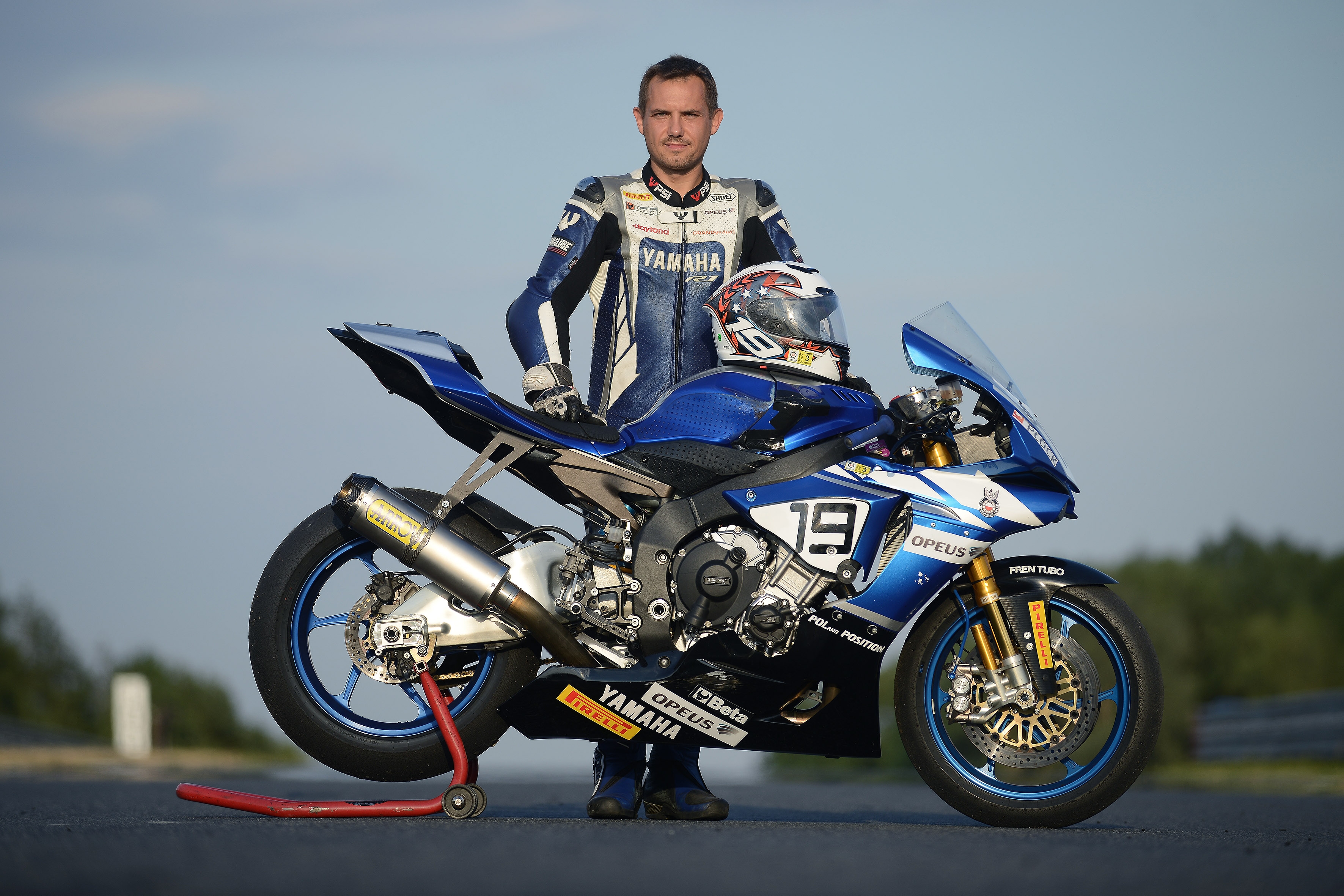 Paweł Szkopek na Moto Expo w Warszawie