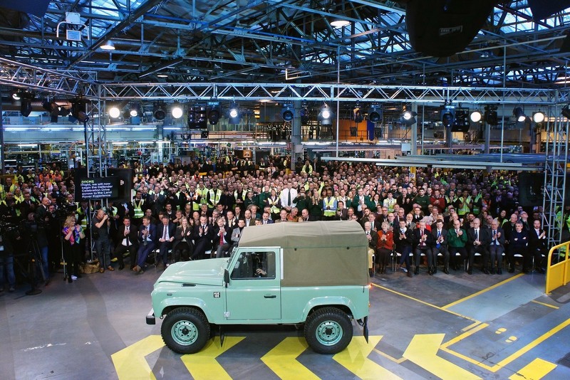 Land Rover Defender - pożegnanie