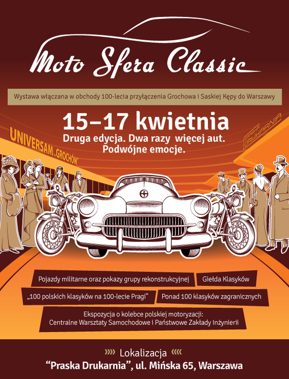 Wystawa Pojazd&oacute;w Zabytkowych MotoSfera Classic