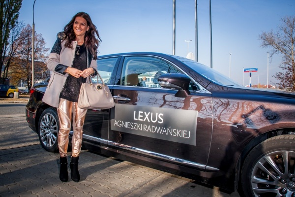 Nowy Lexus GS dla Agnieszki Radwańskiej
