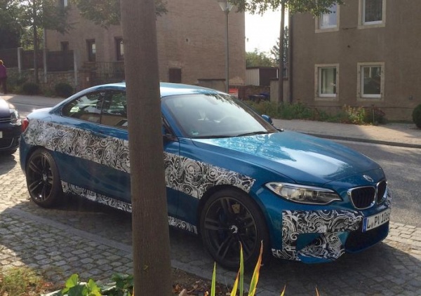 BMW M2 przyłapane