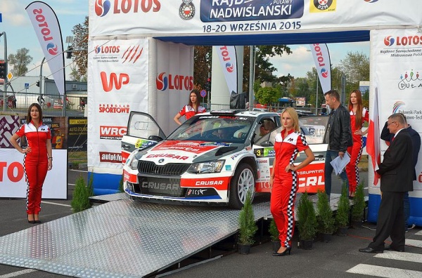 Grzegorz Grzyb liderem Rajdu Nadwiślańskiego