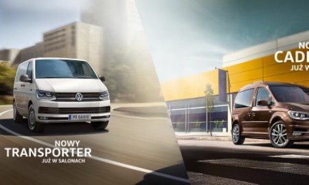 Nowy VW Caddy i T6 w salonach