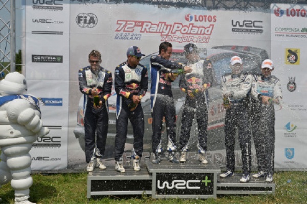 Sebastien Ogier ponownie wygrał Rajd Polski