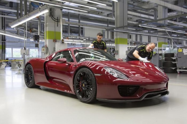 Porsche 918 Spyder - zakończenie produkcji