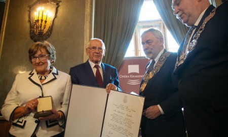 Sobiesław Zasada uhonorowany przez władze Krakowa