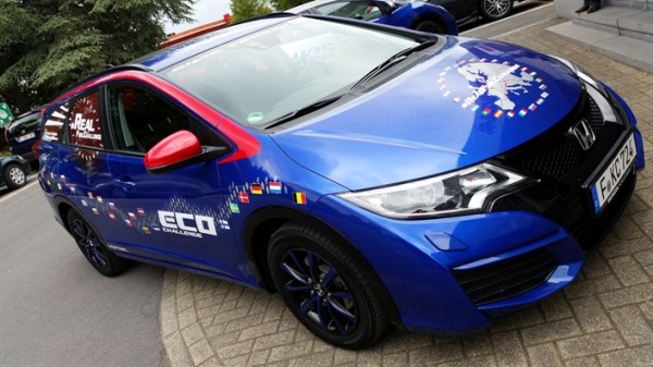 Honda Civic bijąca rekord - w Polsce