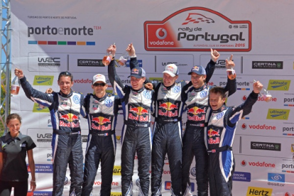 Rajd Portugalii &ndash; podium VW