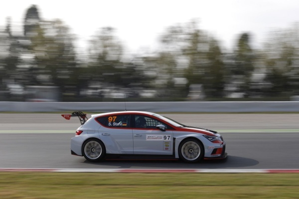 Wyścigowy Seat Leon w Krakowie