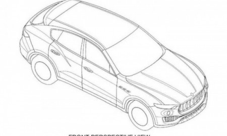 Maserati Levante na szkicach patentowych