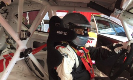 Piotr Humański przed startem w Zandvoort
