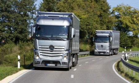 Mercedes Actros z tytułem &bdquo;Green Truck 2015&rdquo;