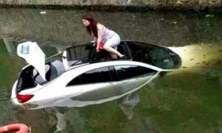 Mercedes CLA jako amfibia?