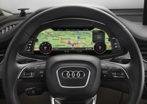 Audi z mapami wysokiej rozdzielczości