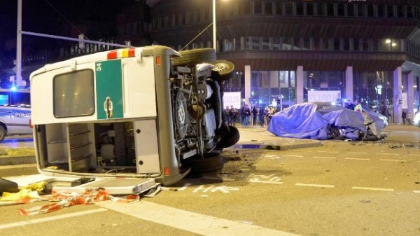 Wypadek testowego kierowcy BMW