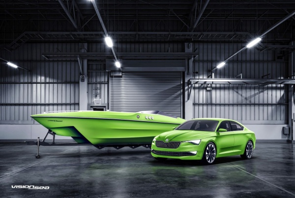 Skoda VisionSea to żart