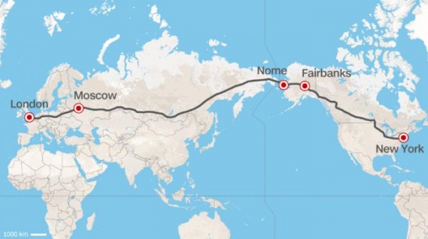 Autostrada z Londynu do Nowego Jorku?