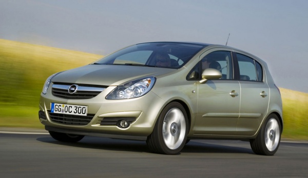 Opel Corsa z usterką