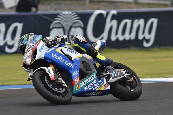 Alex Lowes na podium w Tajlandii