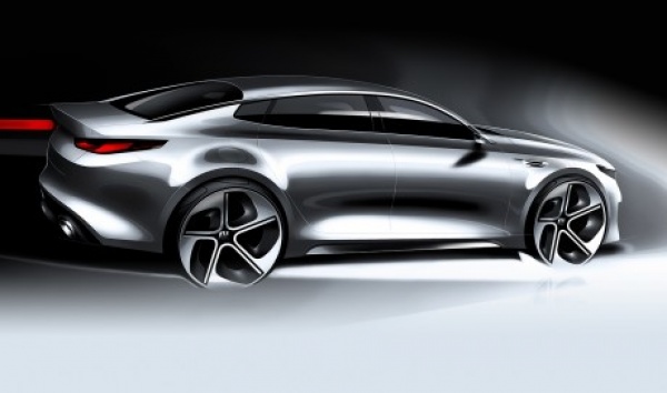 Nowa Kia Optima na szkicach