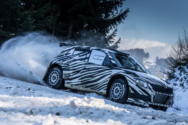 Kopecky testował Fabię R5