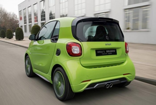 Smart Fortwo Brabus w drodze do Genewy
